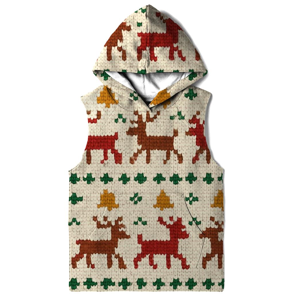 Reindeer Polka March Design hoodie styles