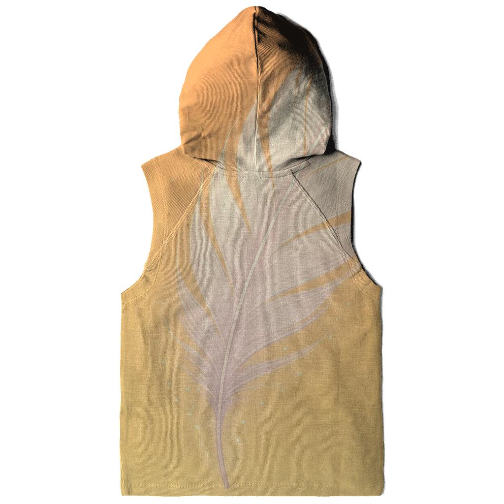 Gentle Feather Descent zip-up hoodies