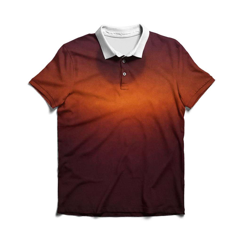 Velvet Sunset Eclipse personalized polo shirts
