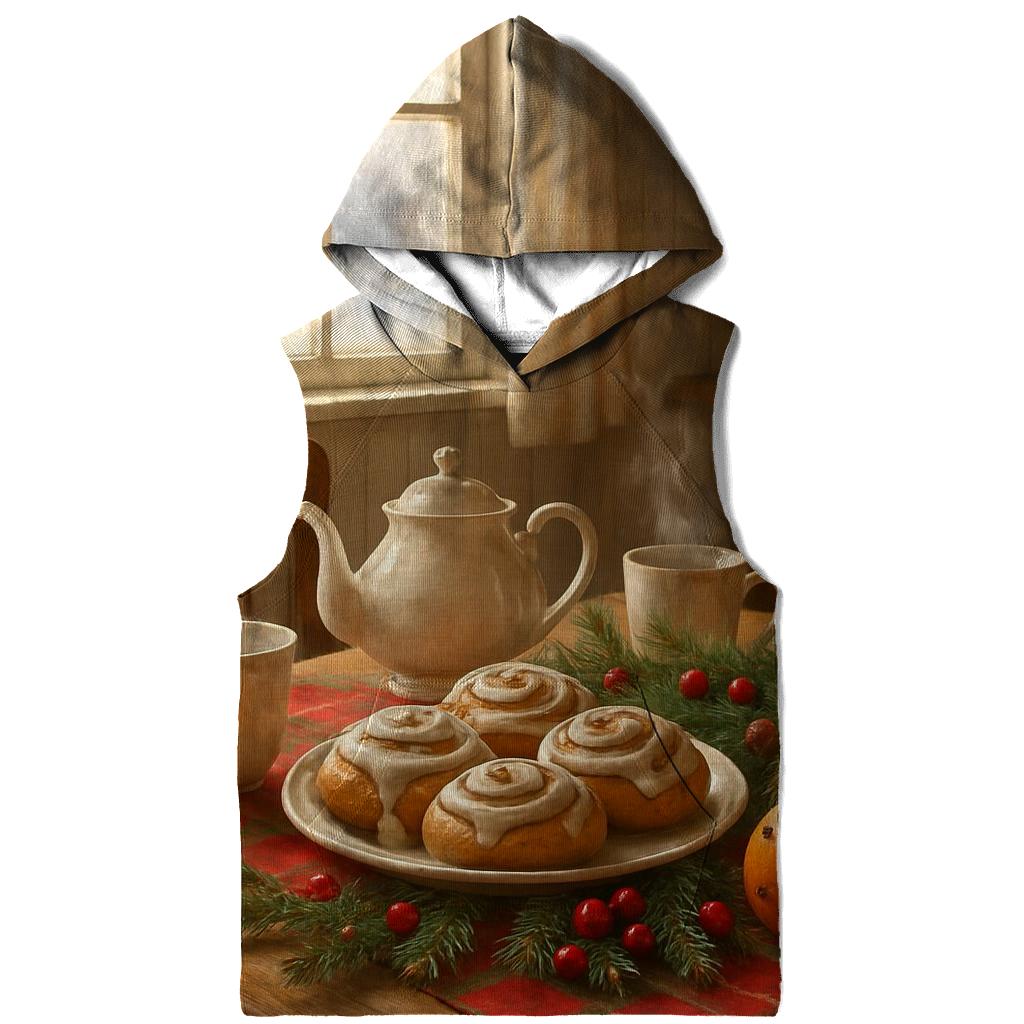 Christmas Breakfast In The Sunlit Kitchen custom hoodies