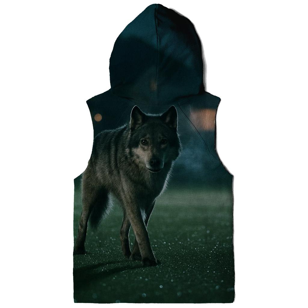Suburban Golf Course Night Wolf hoodie trends