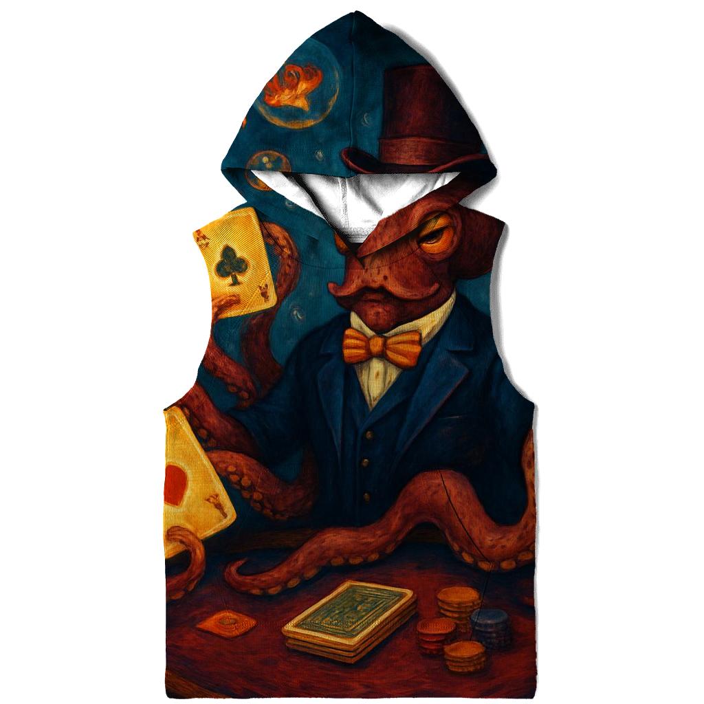 Card Dealer Octopus designer hoodies