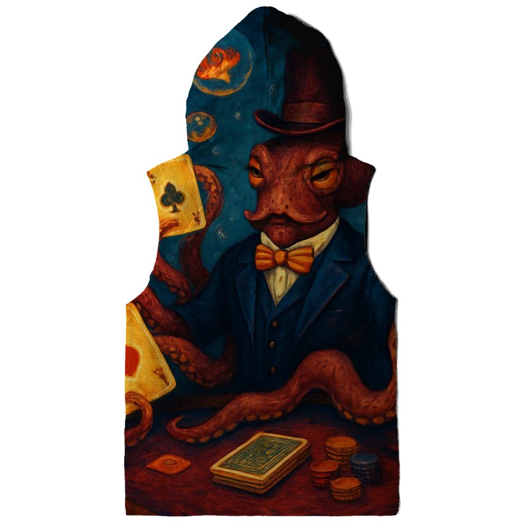 Card Dealer Octopus designer hoodies
