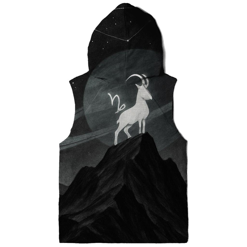 Capricorn Mountain Ringed Planet hoodie styles