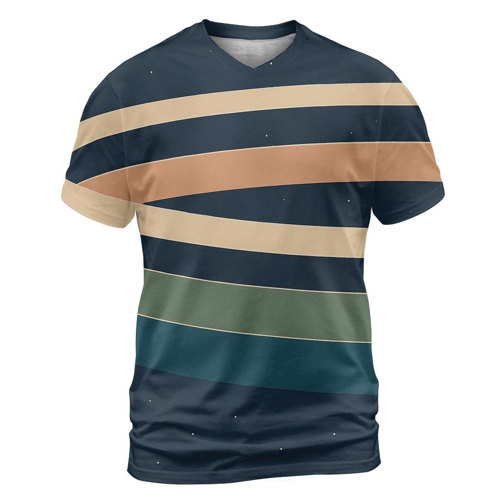 Ring Plane Parallel Belts trendy printed shirt styles