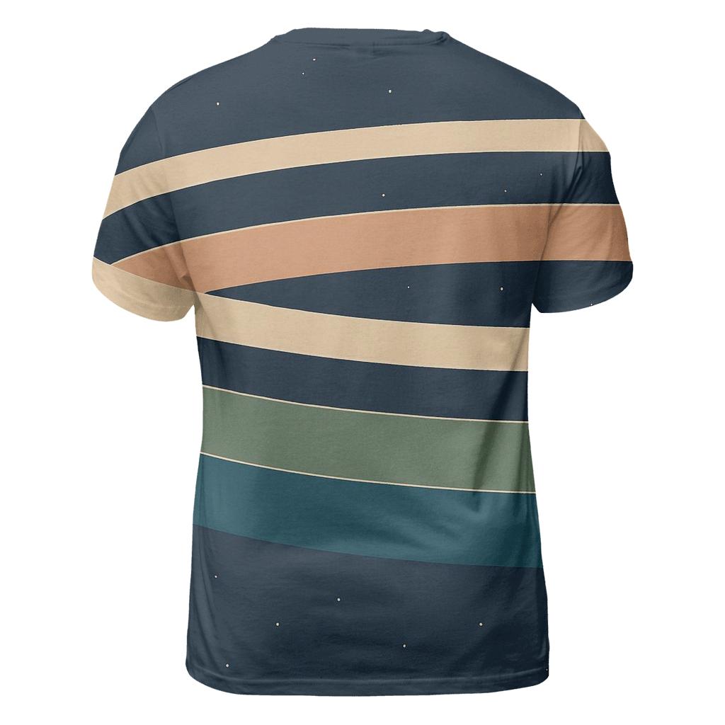 Ring Plane Parallel Belts trendy printed shirt styles