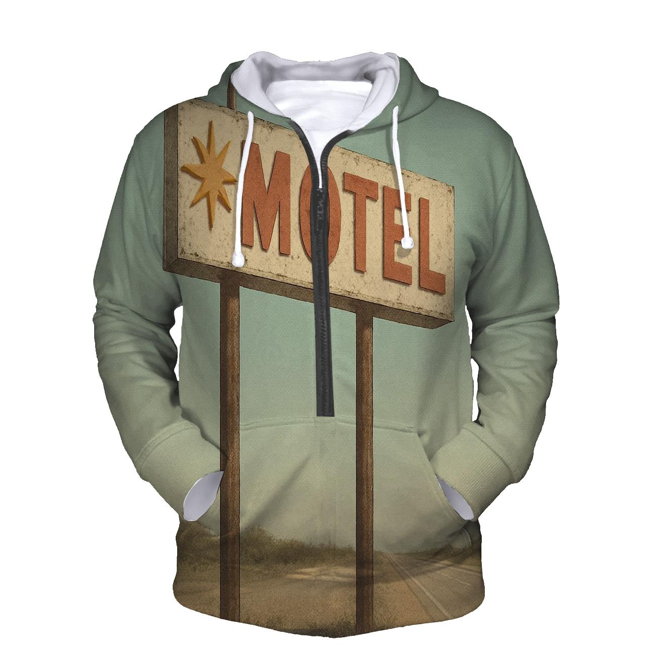 Retro Motel Roadside Marquee hoodie designs