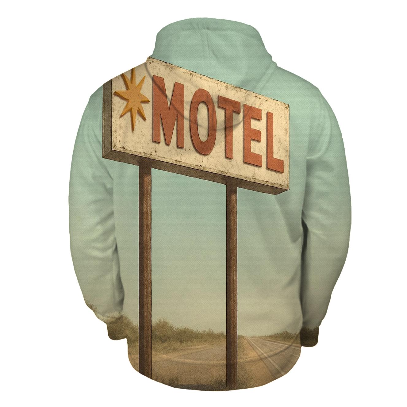 Retro Motel Roadside Marquee hoodie designs