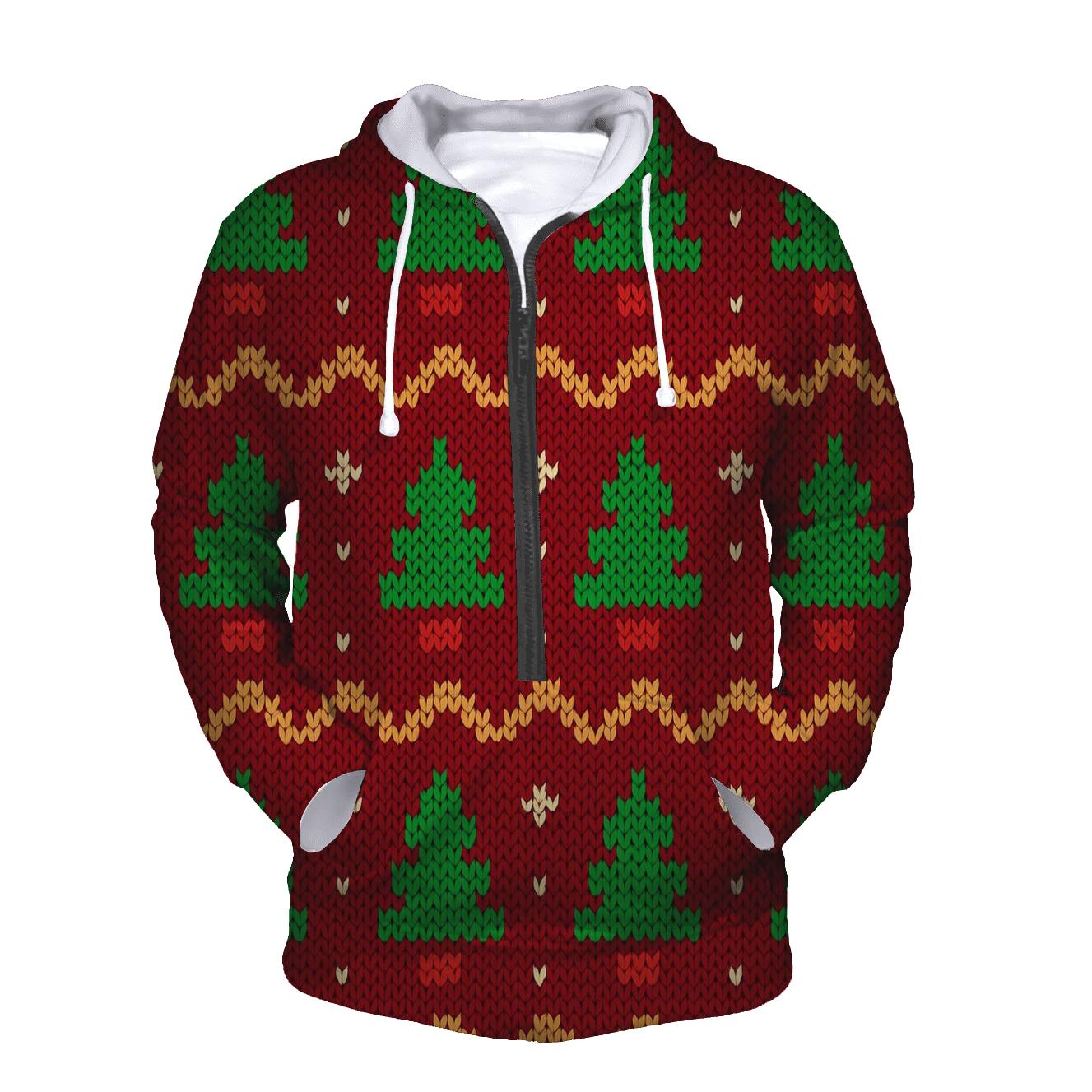 Tacky Tinsel Forest Bands Design hoodies fashion