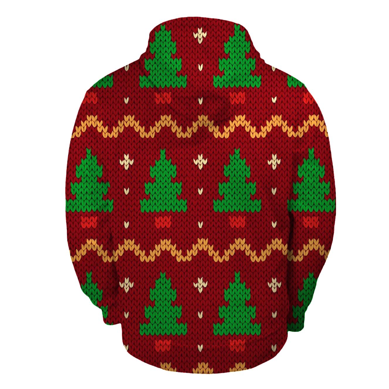 Tacky Tinsel Forest Bands Design hoodies fashion