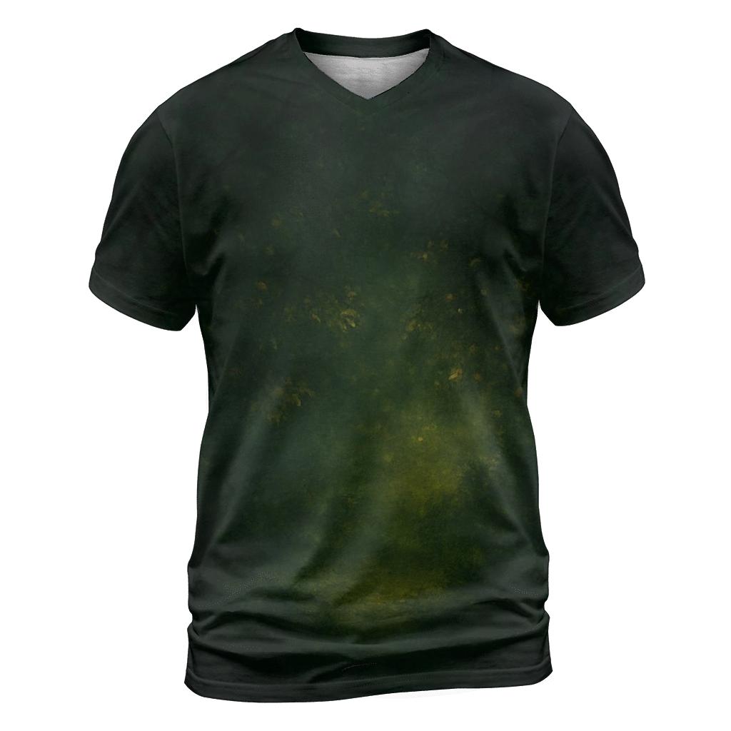Midnight Orchard Glow vibrant all-over design tees