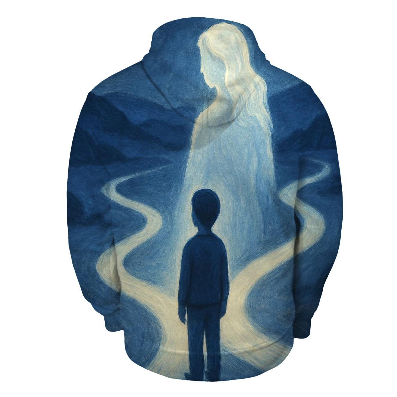 The Quiet Light Behind Every Choice premium hoodies