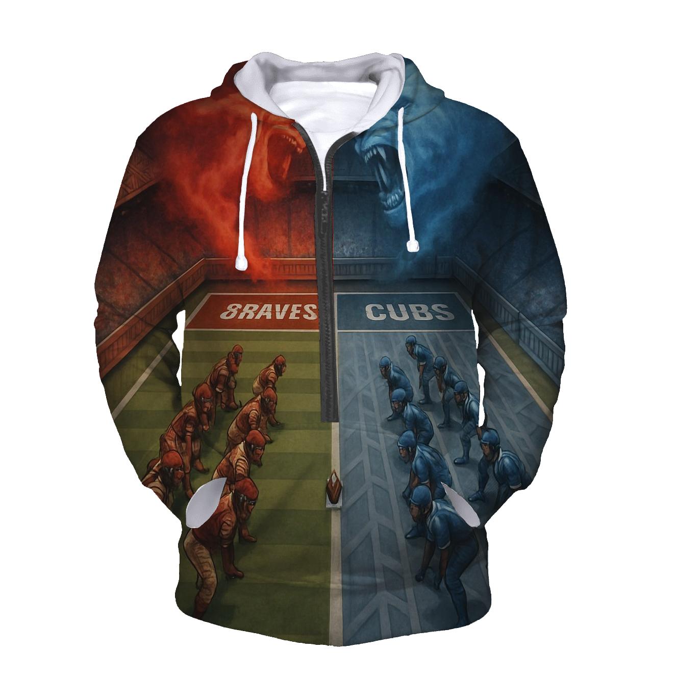 Tribal Roar Vs Urban Growl Kickoff hoodies fashion