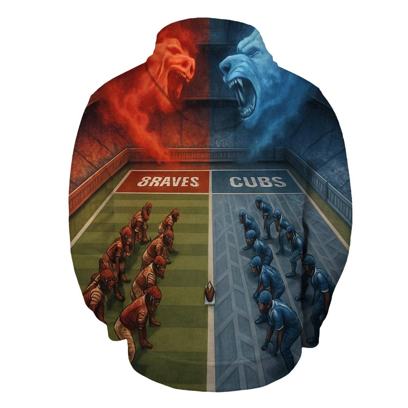 Tribal Roar Vs Urban Growl Kickoff hoodies fashion