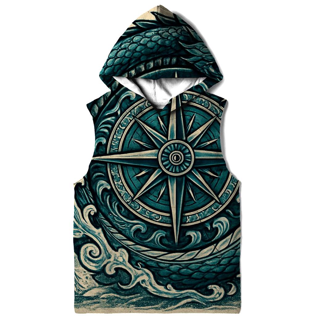 Ocean Tide Ouroboros Compass hoodie trends
