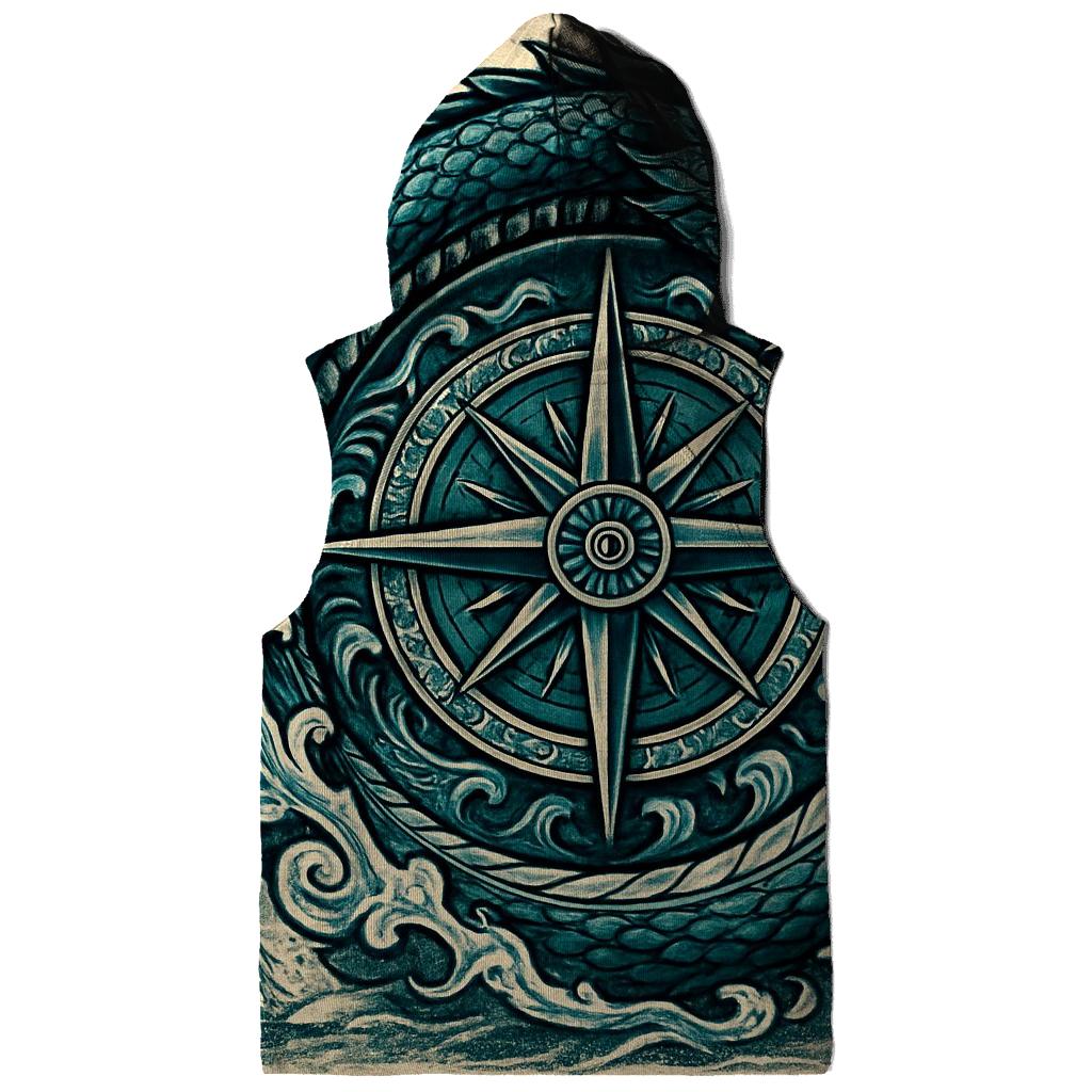 Ocean Tide Ouroboros Compass hoodie trends