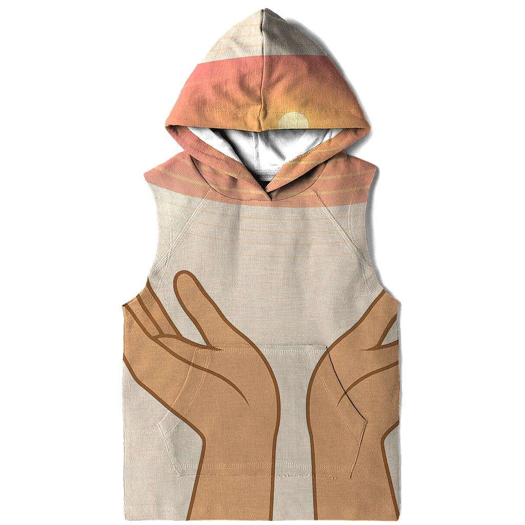 Hands Of Dawn Reflection custom hoodies