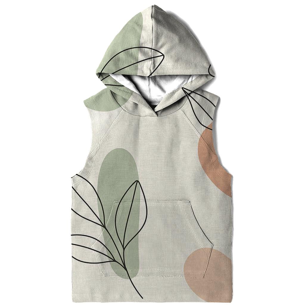 Botanical Line Echo zip-up hoodies