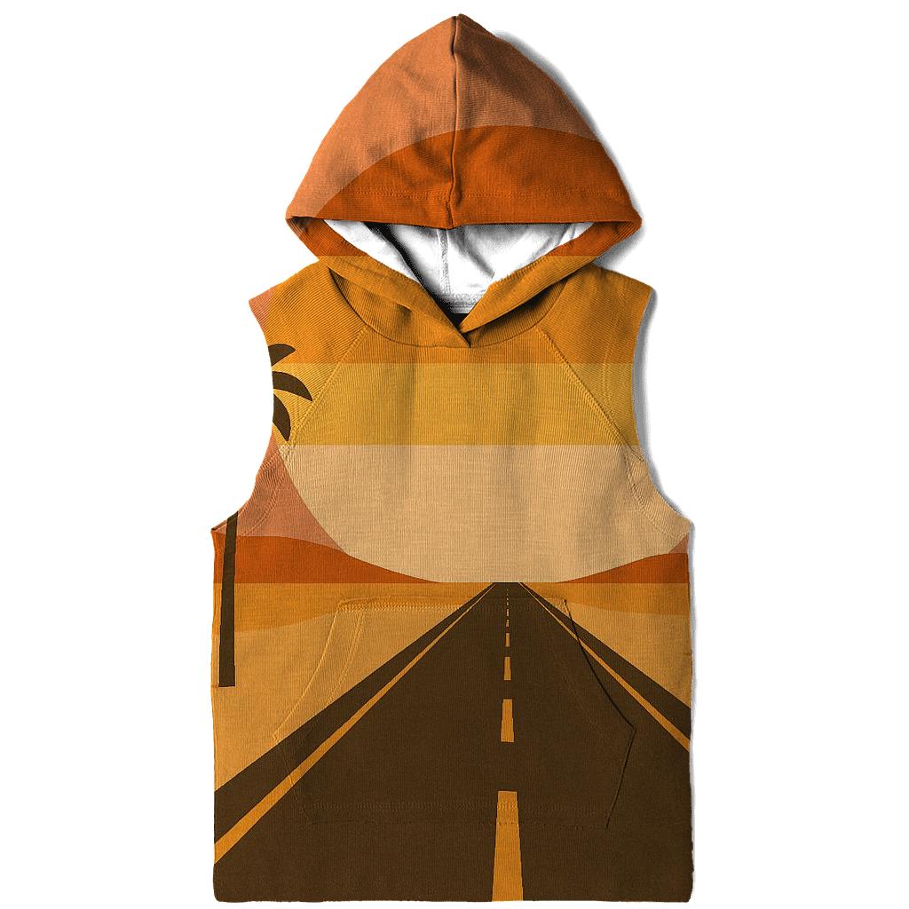 Sunset Boulevard Striped Horizon hoodies fashion