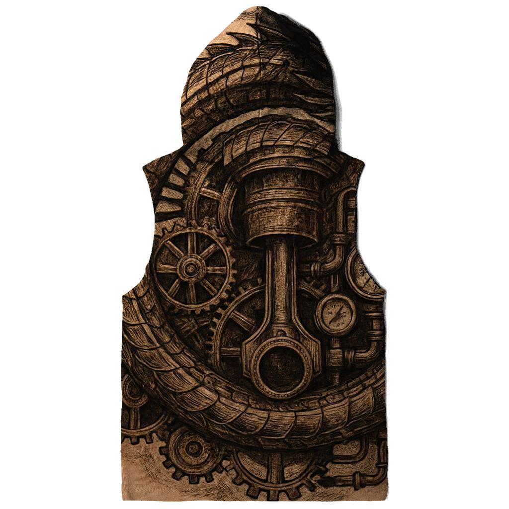 Mechanical Dragon Ouroboros Engine hoodies fashion