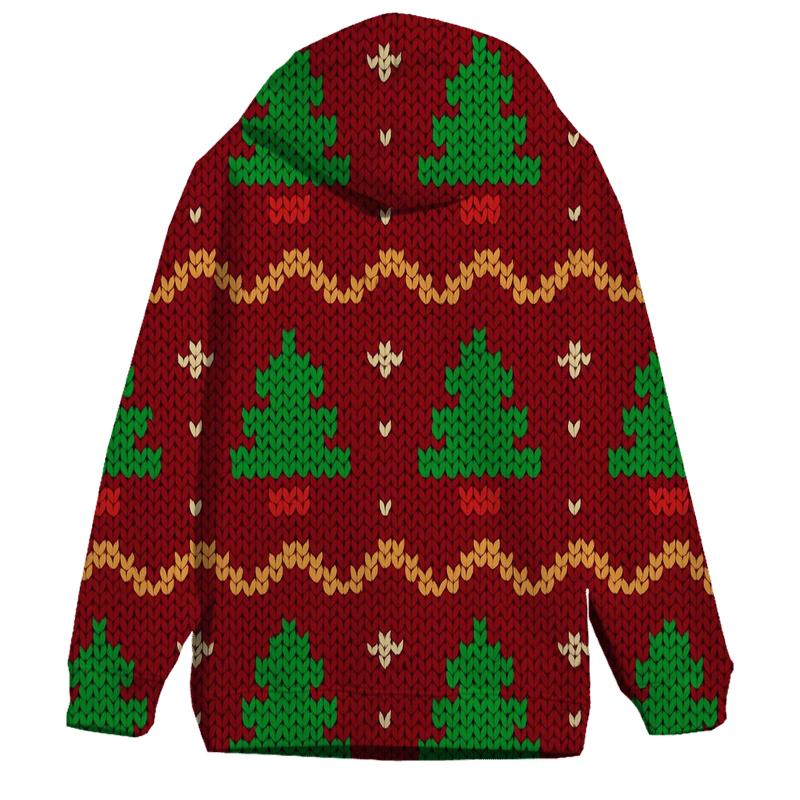 Tacky Tinsel Forest Bands Design hoodie designs