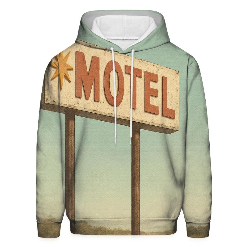 Retro Motel Roadside Marquee hoodie designs