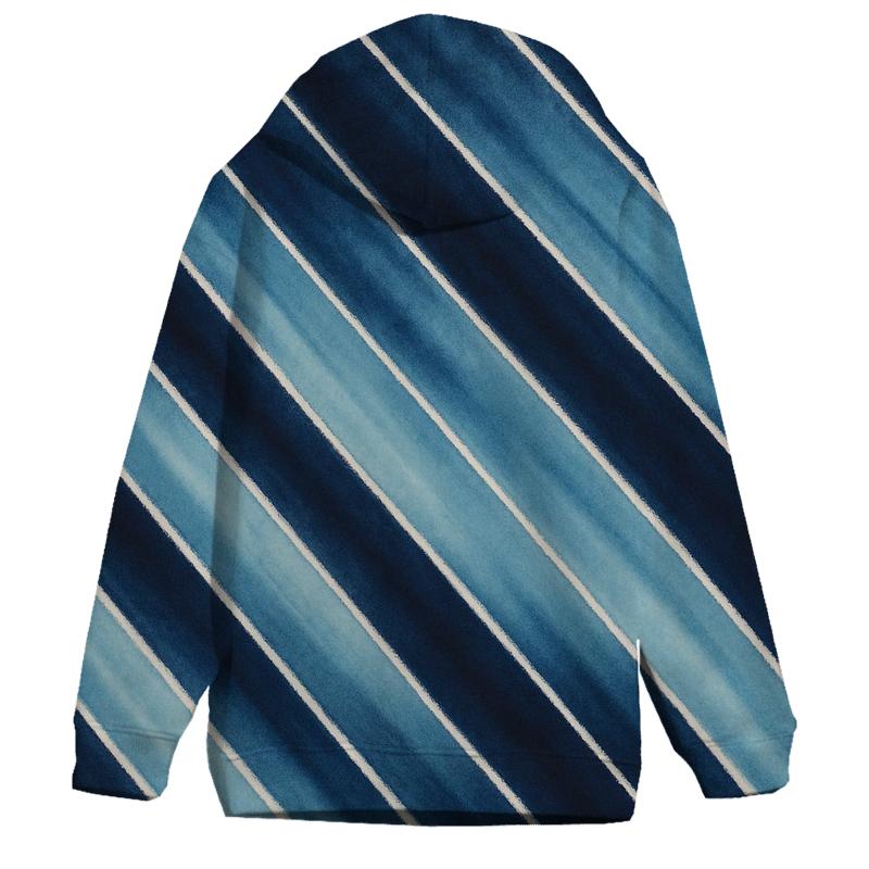 Indigo Arashi Storm Bands heavyweight hoodies