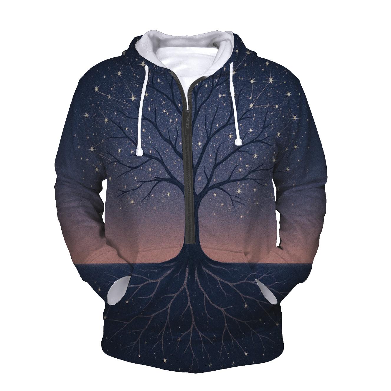 Whispering Tree Constellations hoodie designs