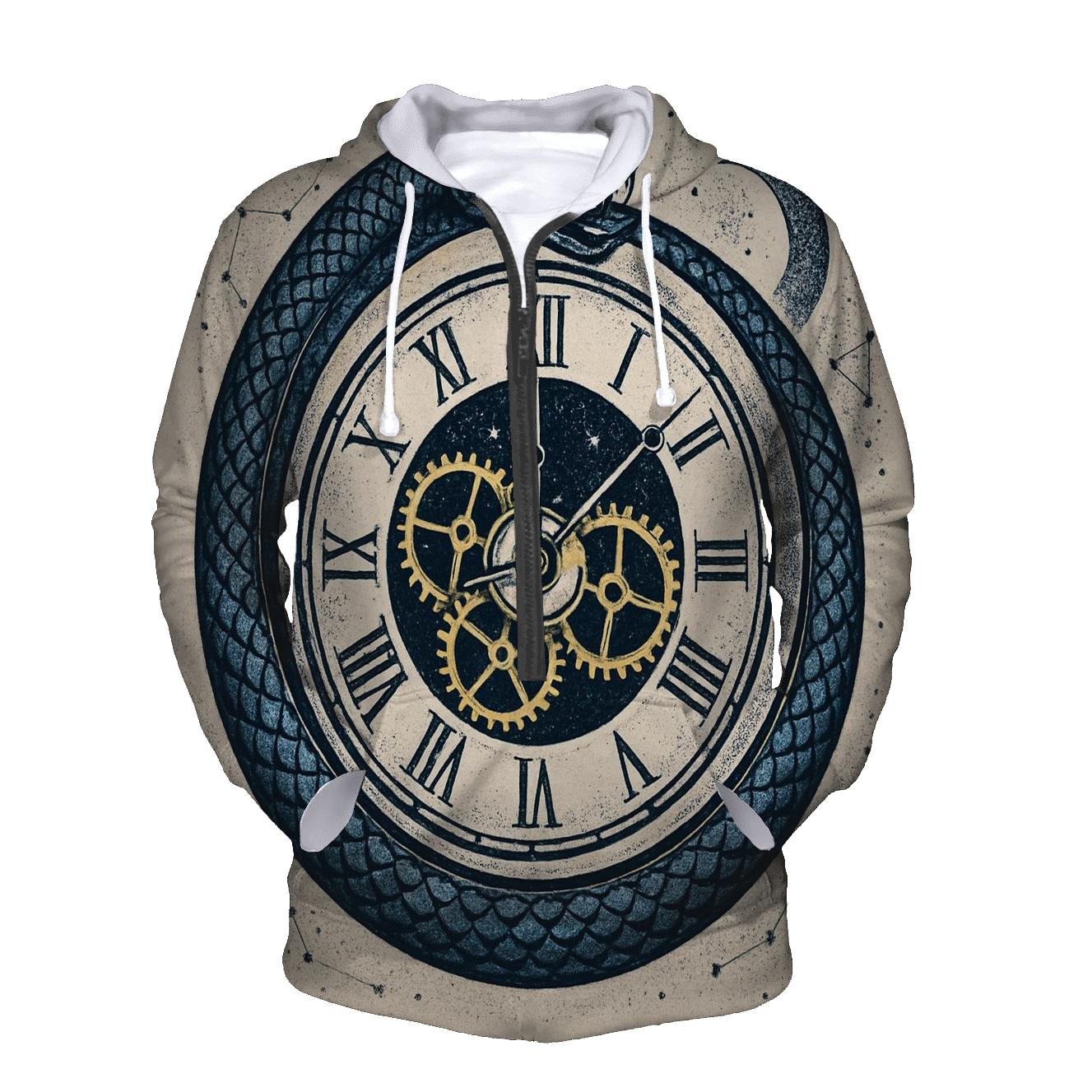 Celestial Clockwork Ouroboros hoodie styles