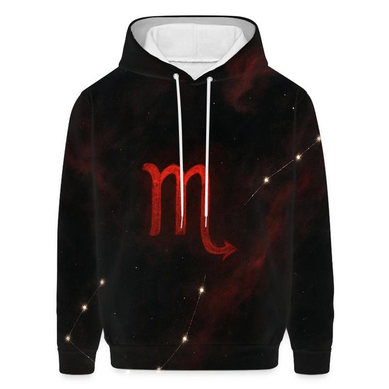 Scorpio Nebula Serpent Tail pullover hoodies