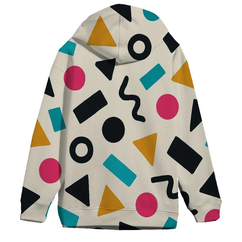 Memphis Flash Pattern custom hoodies