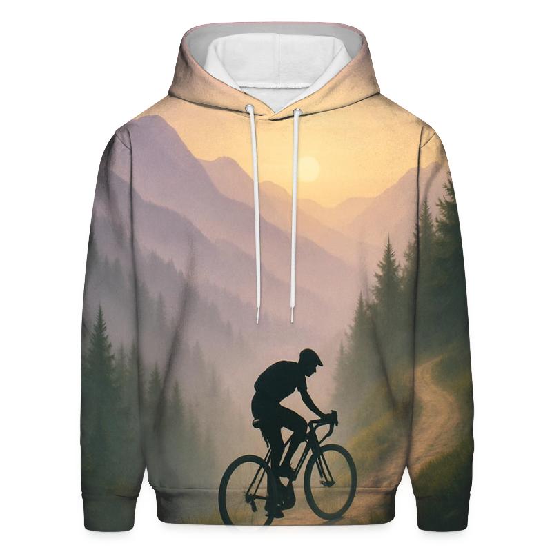 Mountain Trail Cycling Escape hoodie designs