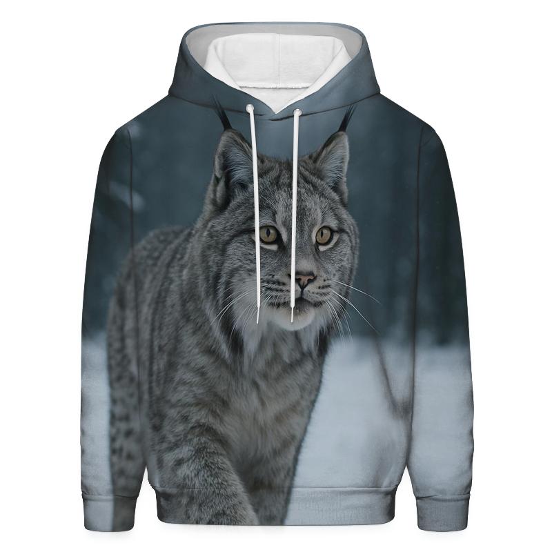 Boreal Lynx Snowbound Pause zip-up hoodies