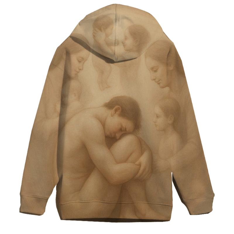 The First Home Was Her Arms custom hoodies