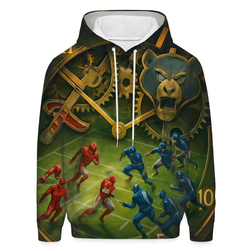 Clockwork Rivalry Two Minute Drill embroidered hoodies