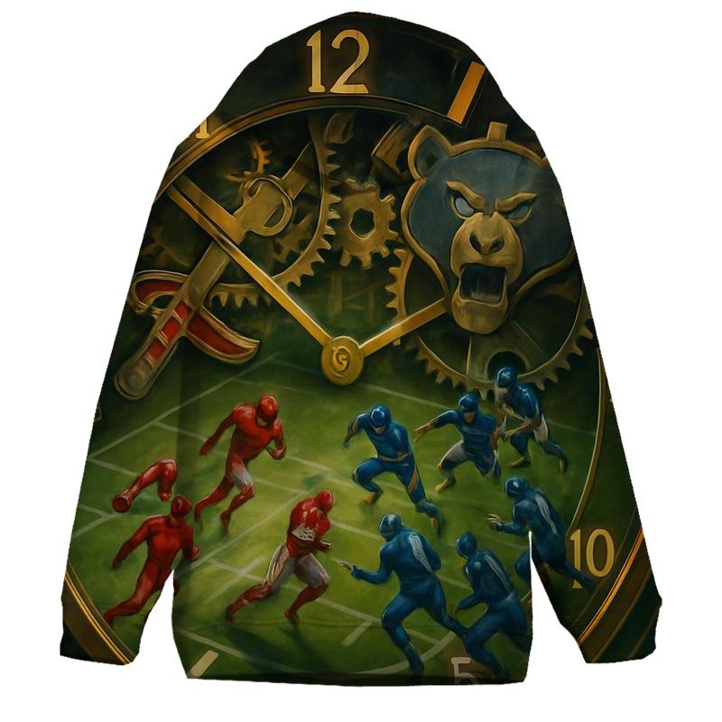 Clockwork Rivalry Two Minute Drill embroidered hoodies