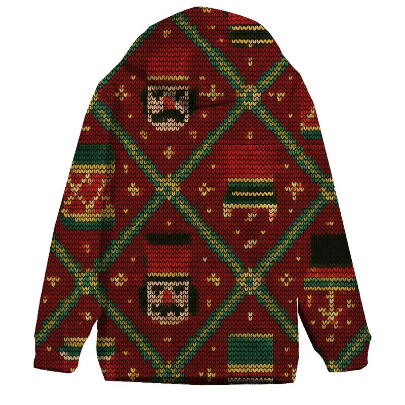 Nutcracker Drum Parade Lattice Design graphic hoodies