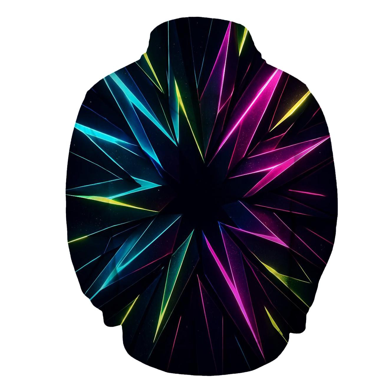 Electric Prism Pulse premium hoodies