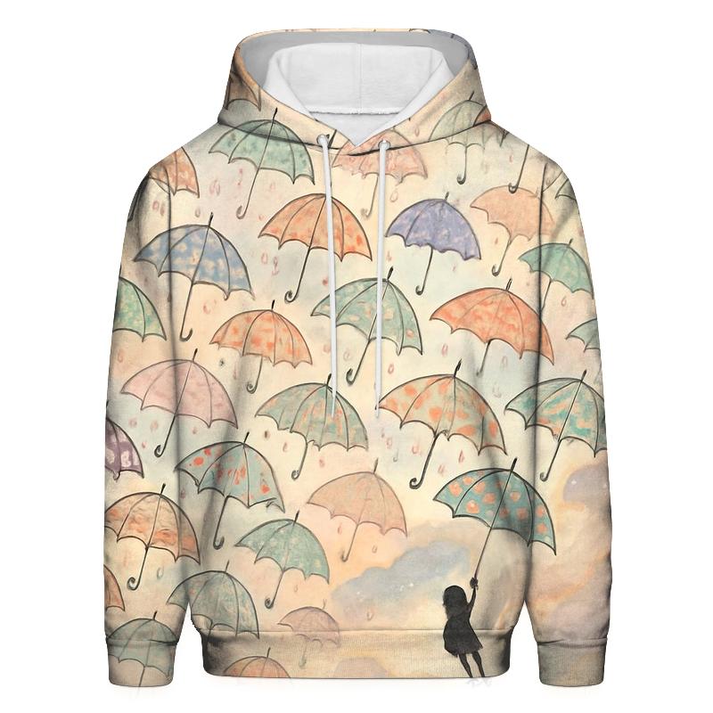 Umbrella Parade In The Sky custom hoodies