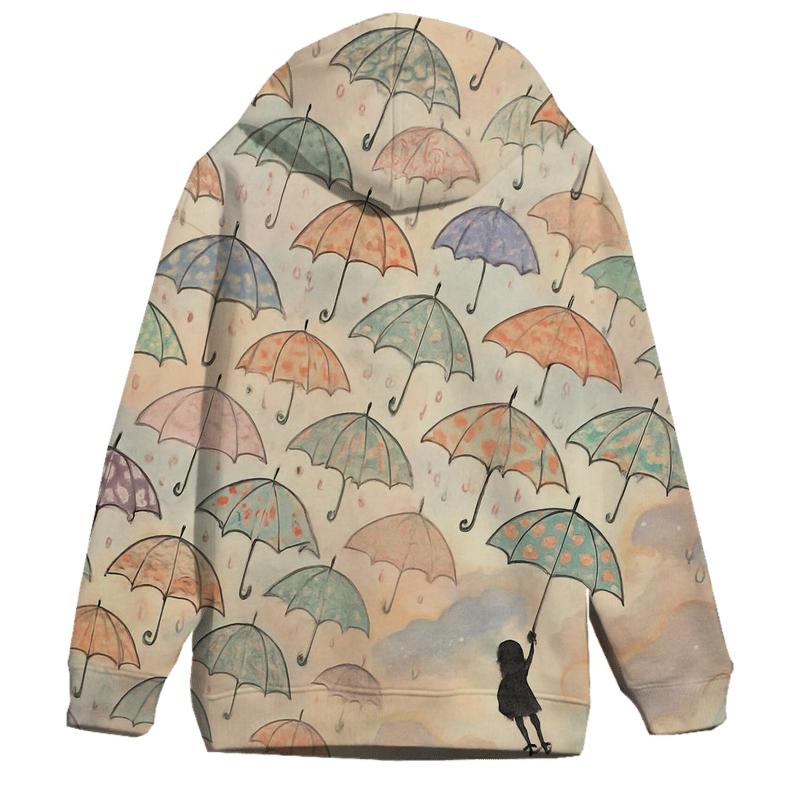 Umbrella Parade In The Sky custom hoodies