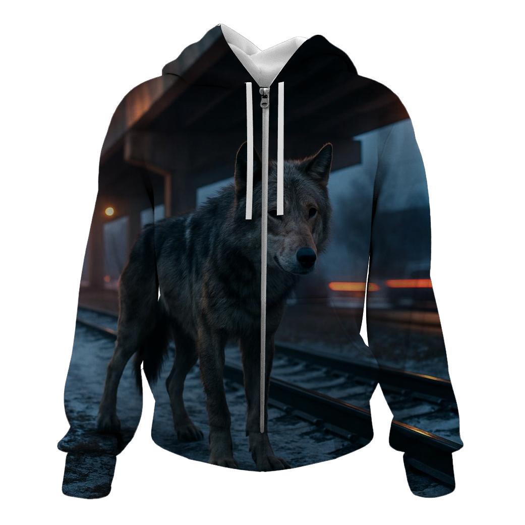 Urban Overpass Lone Wolf hoodie trends