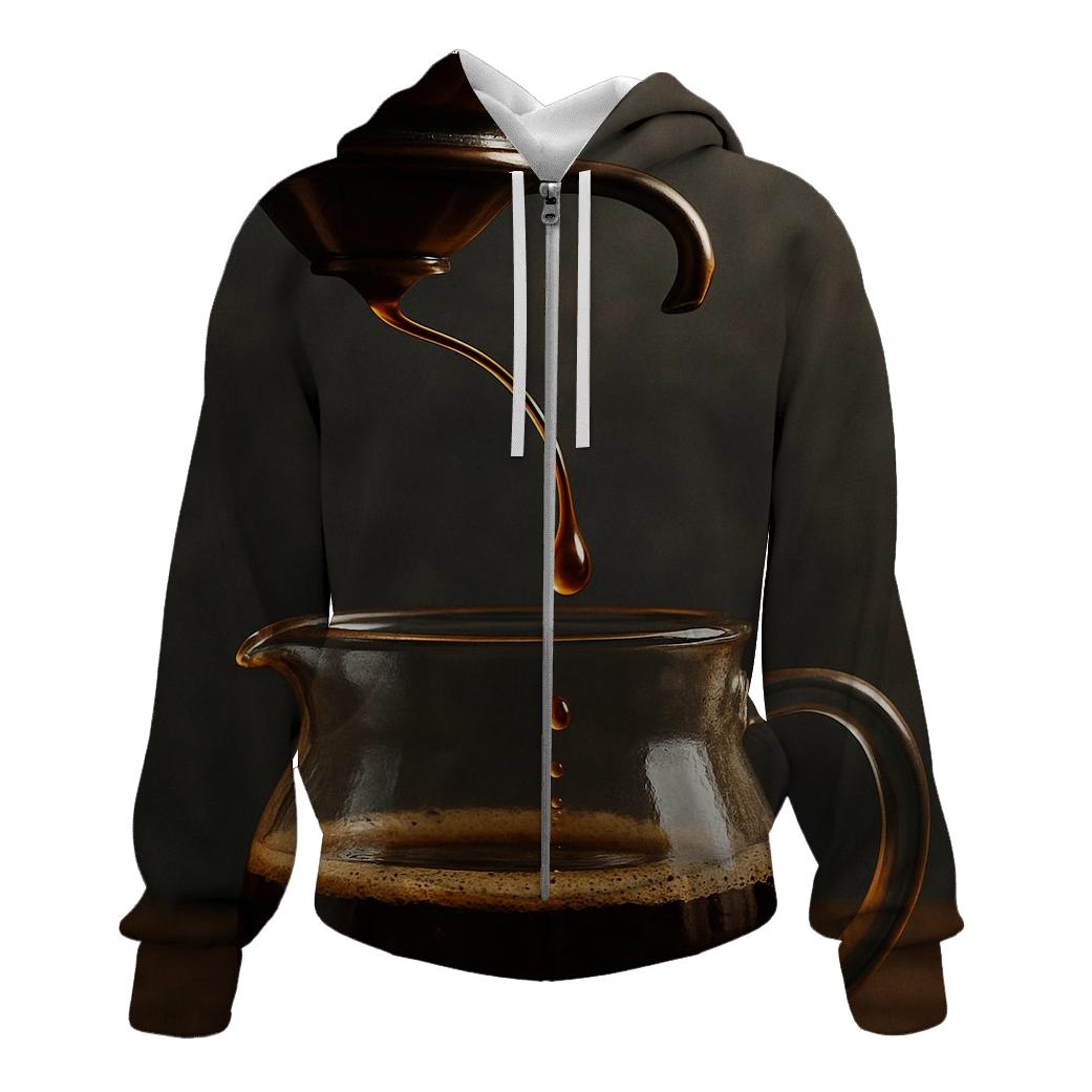 Copper Drip Arc hoodie trends