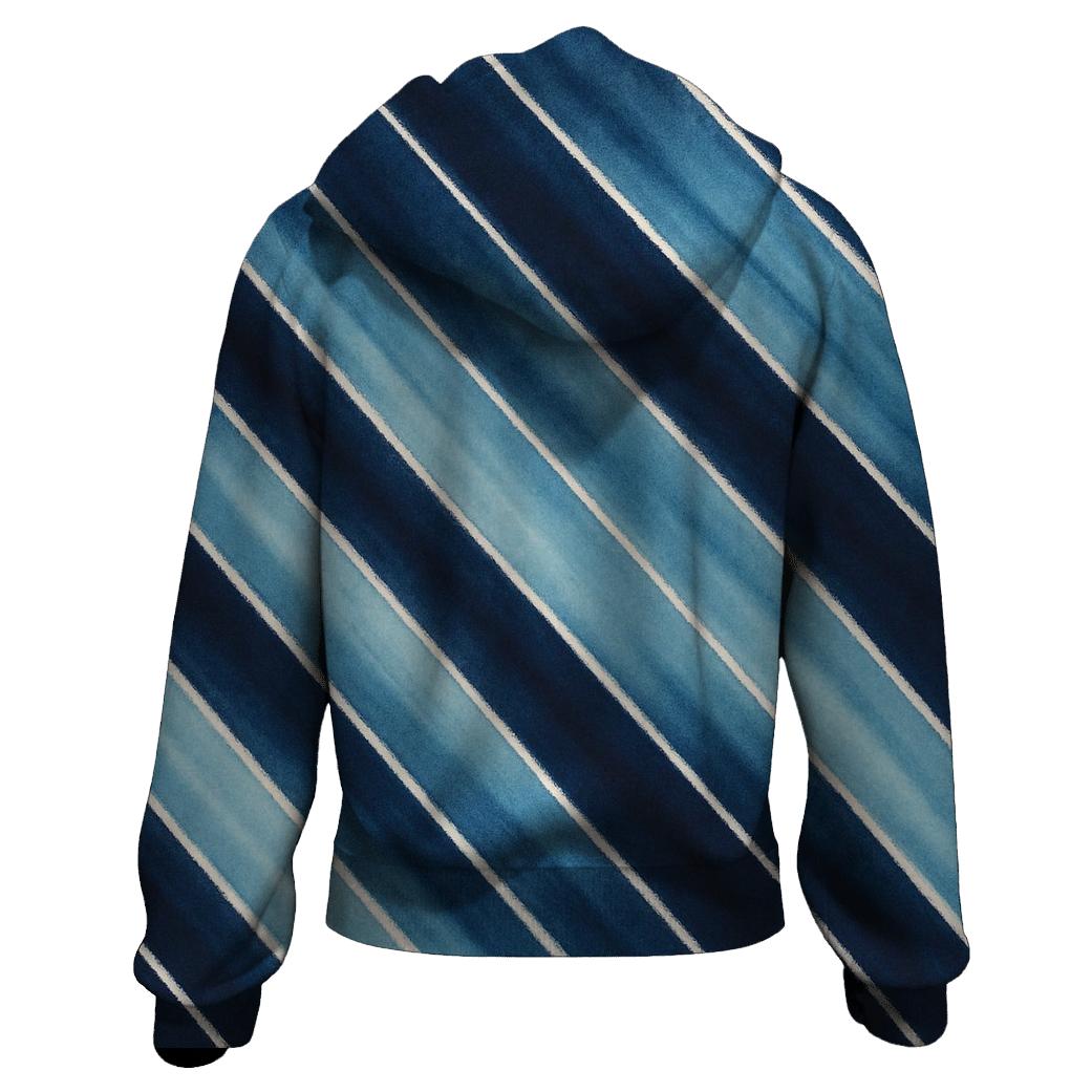 Indigo Arashi Storm Bands designer hoodies