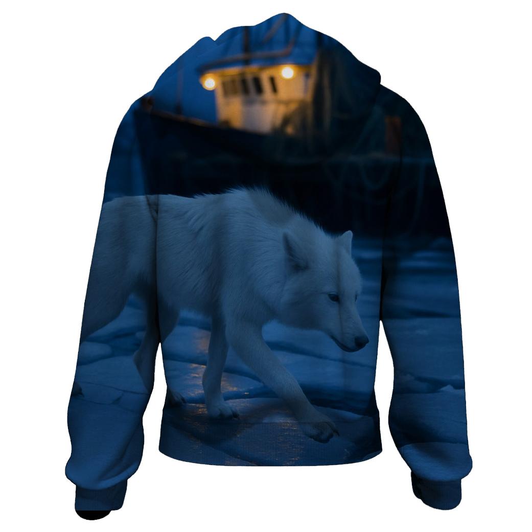 Harbor Ice Wolf Crossing hoodies fashion