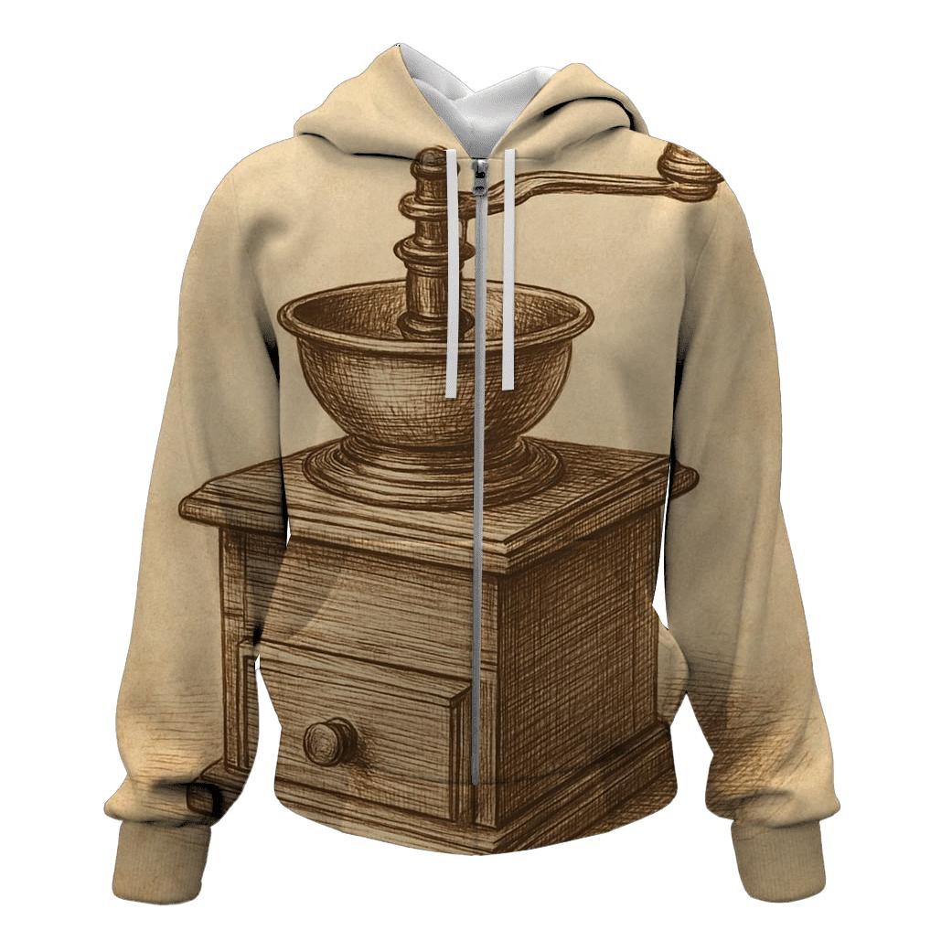 Sepia Mill Sketch lightweight hoodies