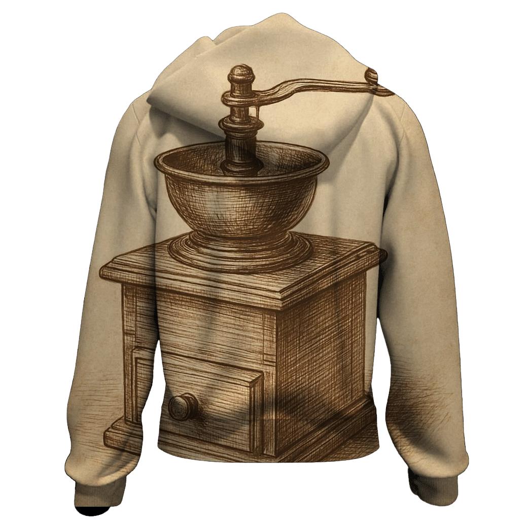 Sepia Mill Sketch lightweight hoodies