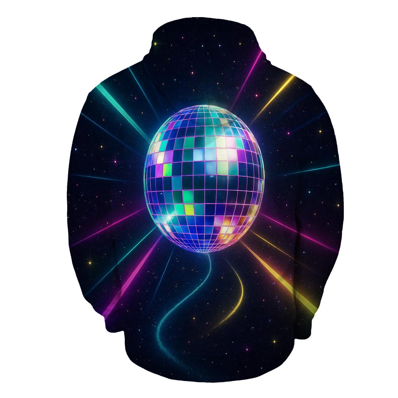Holographic Disco Mirage custom hoodies