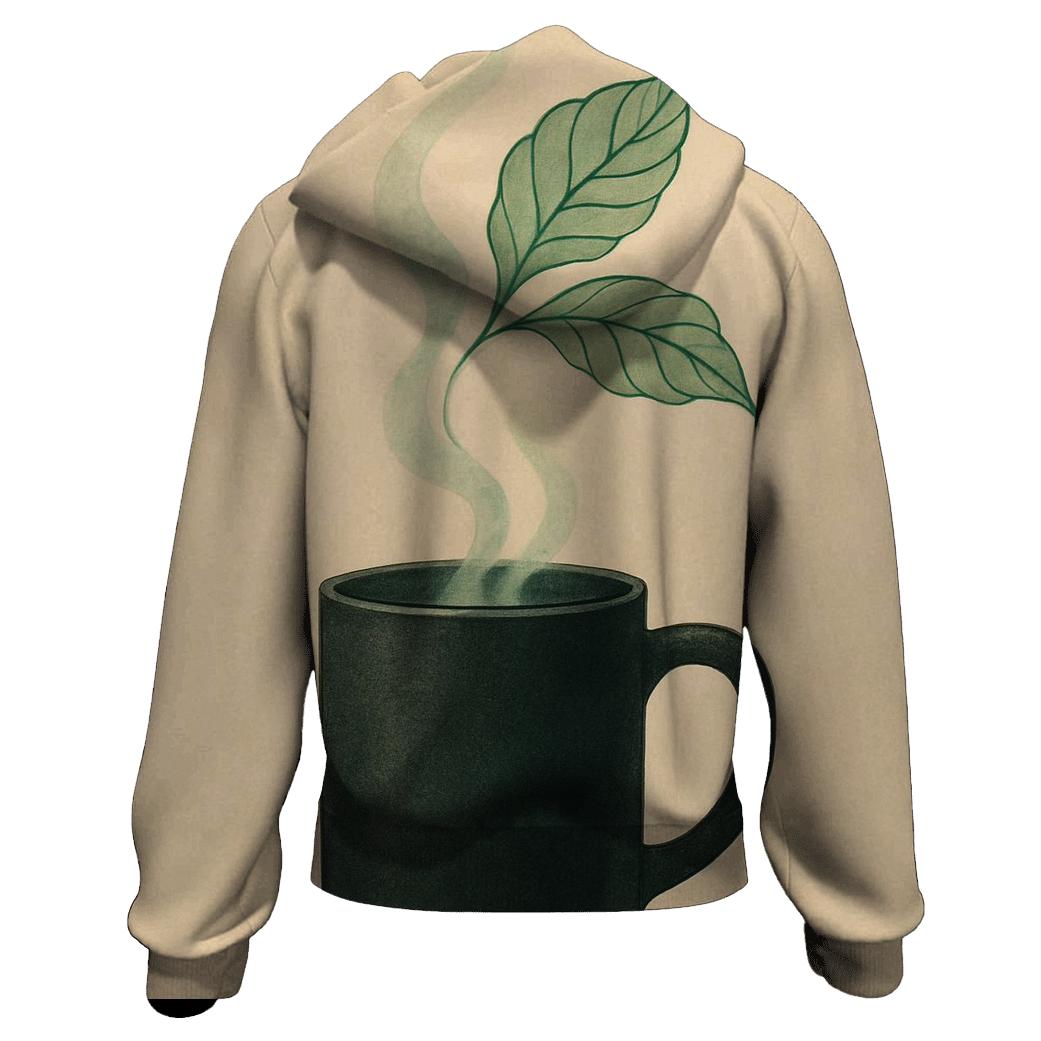 Emerald Leaf Steam custom hoodies