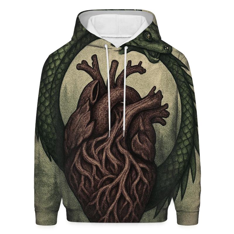 Forest Heartbeat Ouroboros lightweight hoodies