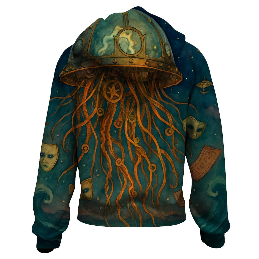 Clockwork Jellyfish Carnival hoodies fashion